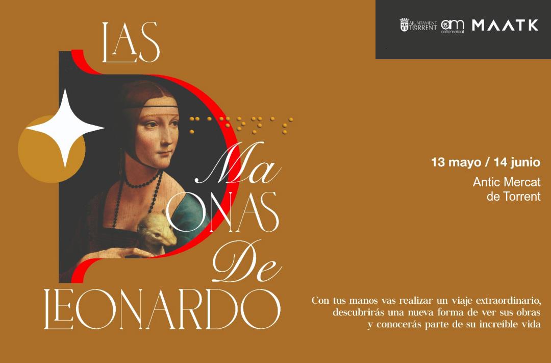 L’Antic Mercat de Torrent acoge la exposición sensorial e inclusiva «Las Madonnas de Leonardo»
